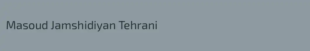 Masoud Jamshidiyan Tehrani
